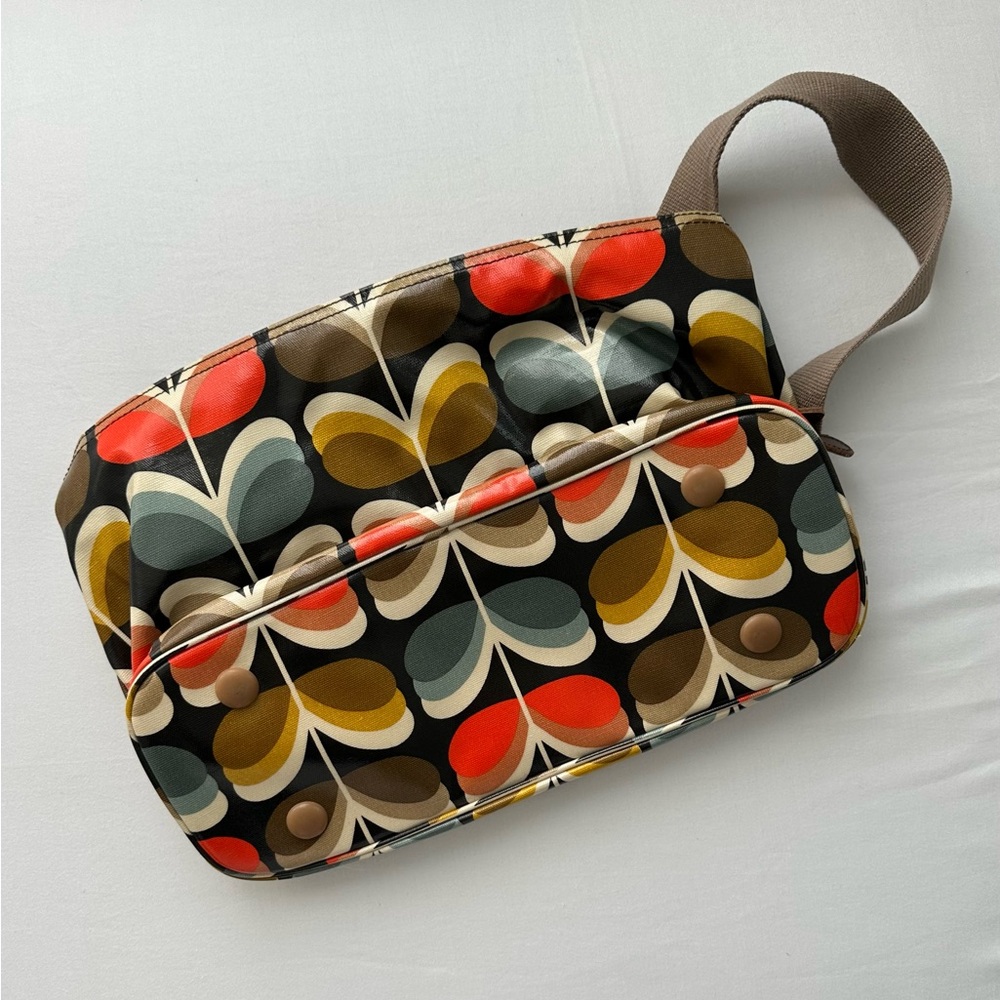 Orla Kiely Retro Leaf Diaper/Everyday Crossbody Bag